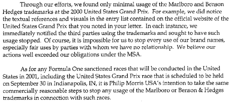 Illustration for article titled Ferrari, Jordan Sponsor Bumped by Penske at USGP, Firm Policies Itself